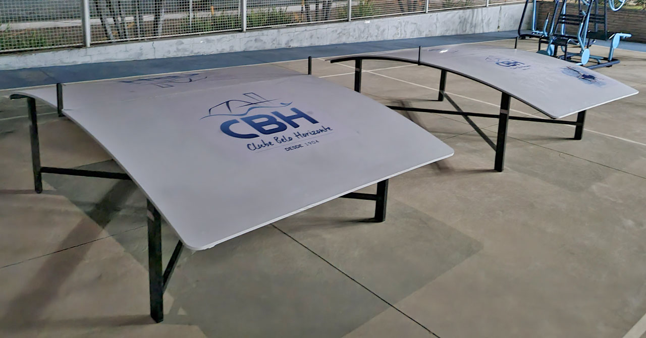 Futmesa: o CBH agora tem mesas para a prática da modalidade