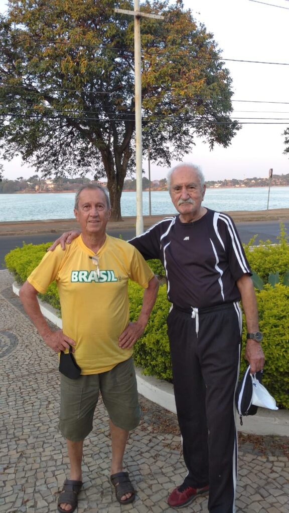 Euzebio e seu amigo Chico