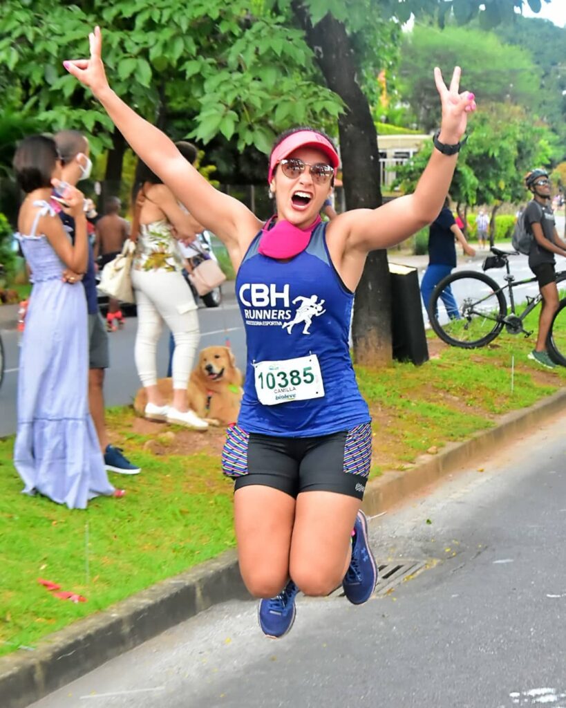 Camila Mendonça, atleta do CBH Runners