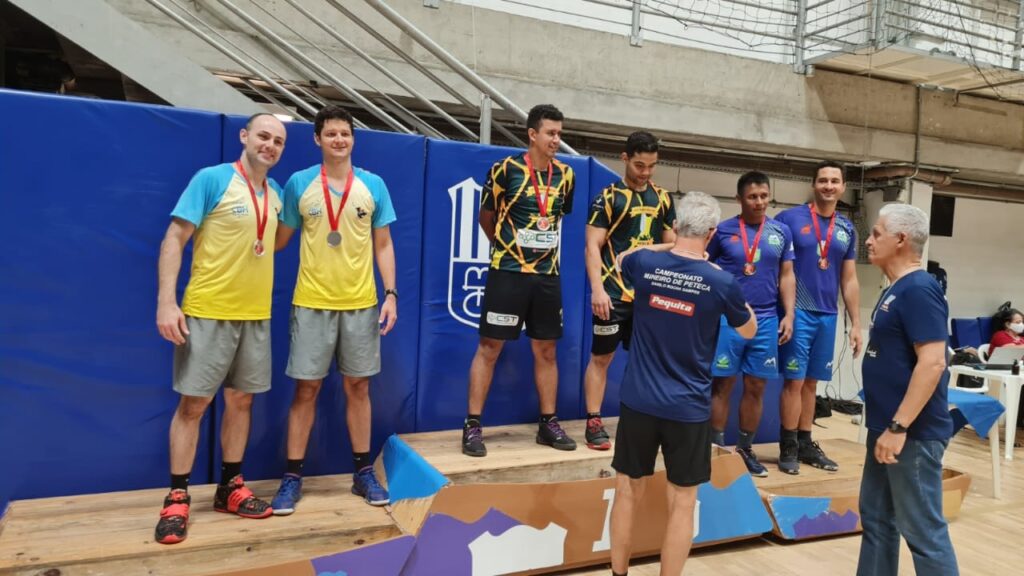 Rafael e Paulo, vice-campeões na categoria Sênior