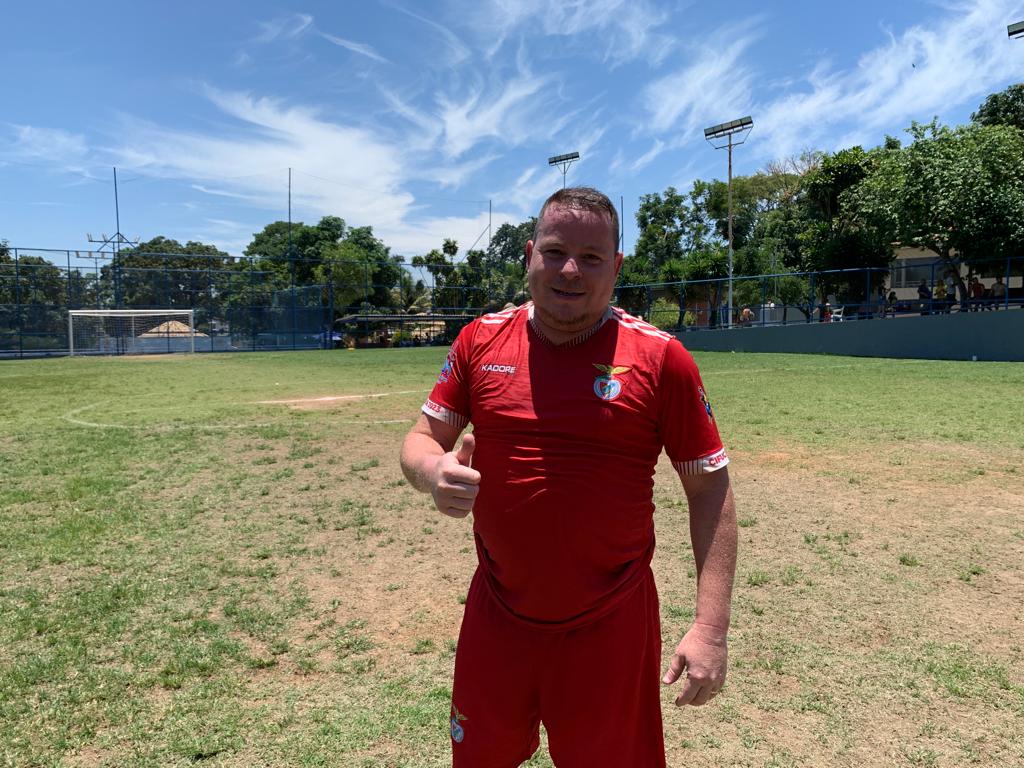 Thiago Russo, capitão do Benfica Master 