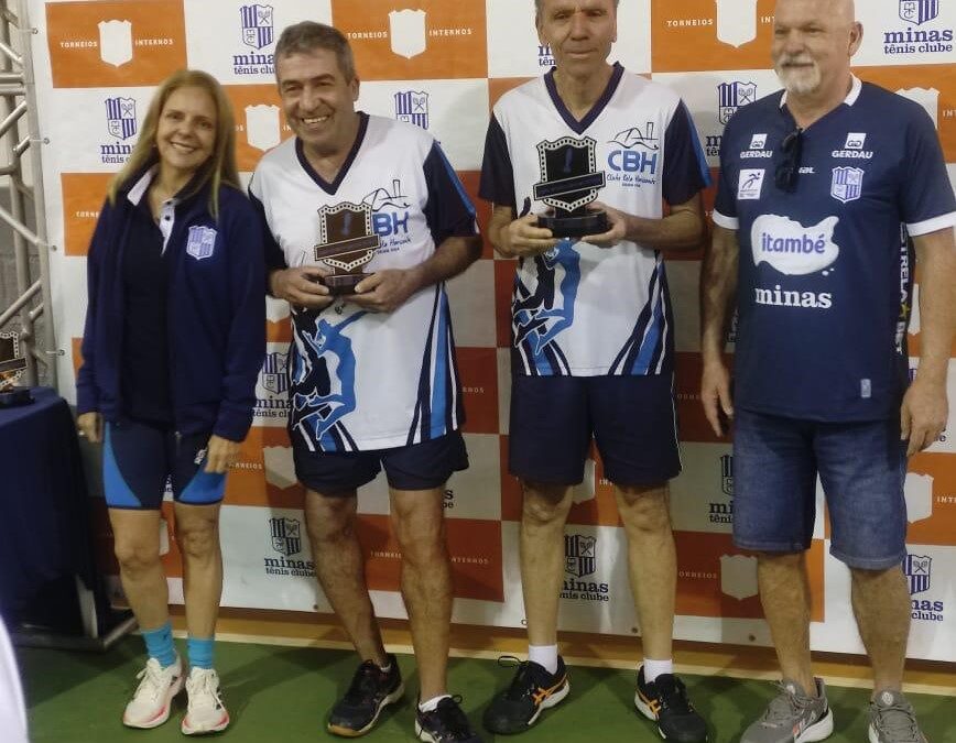 Interclubes de Peteca: CBH conquista ouro, prata e bronze