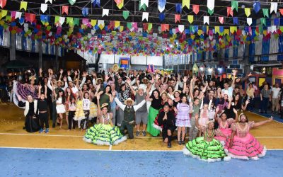 Mais um arraiá animado no CBH!