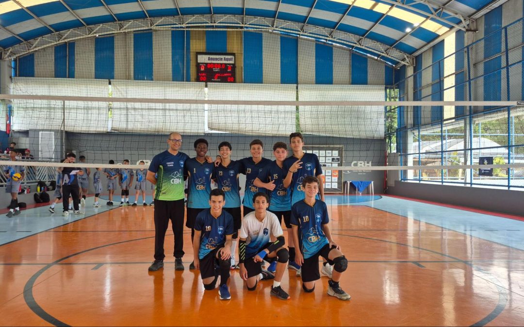 CBH é vice-campeão na Copa de Vôlei Sub-15